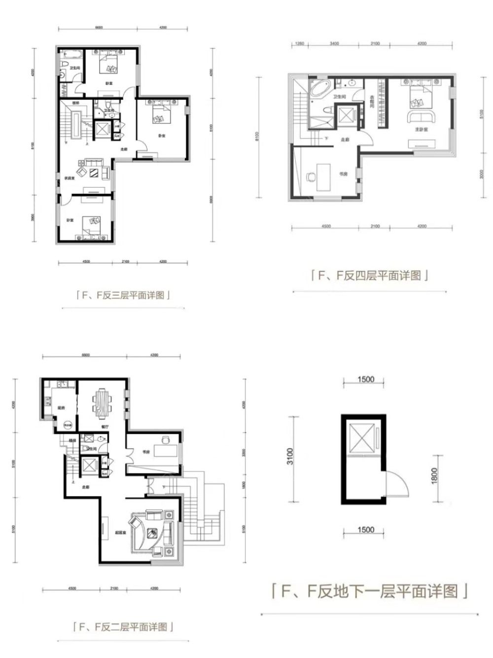玺萌壹號院建面464户型图
