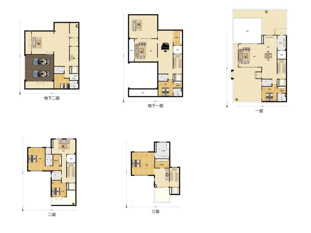 玖瀛府建面304户型图