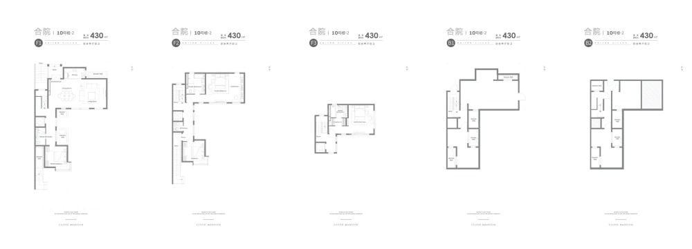 傲云建面430户型图