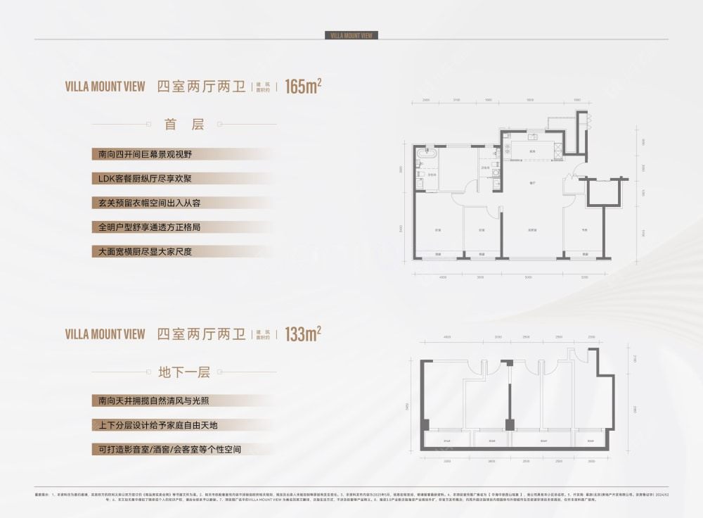 中海中旅翠湖玖章建面298户型图