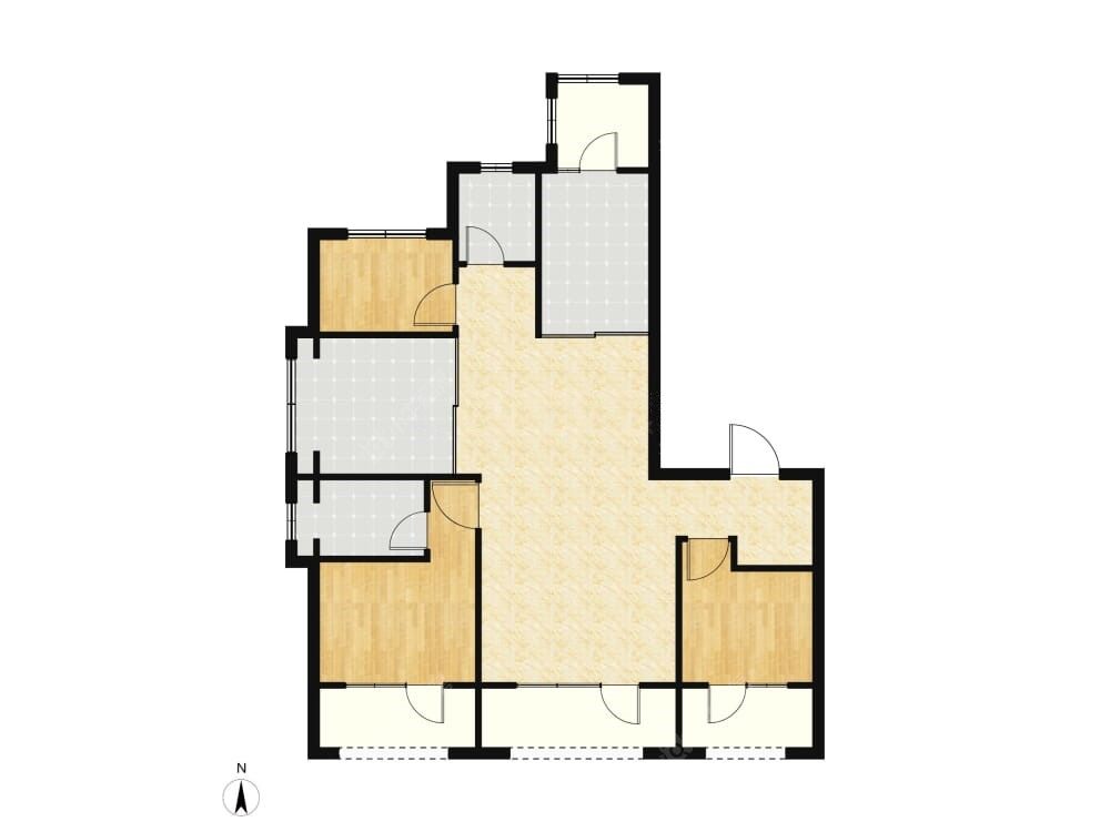 中海朝阳ONE建面159户型图