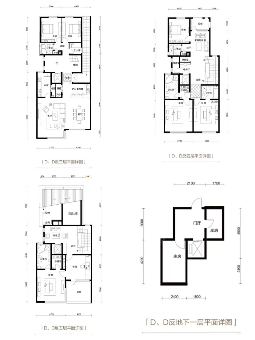玺萌壹號院建面320户型图