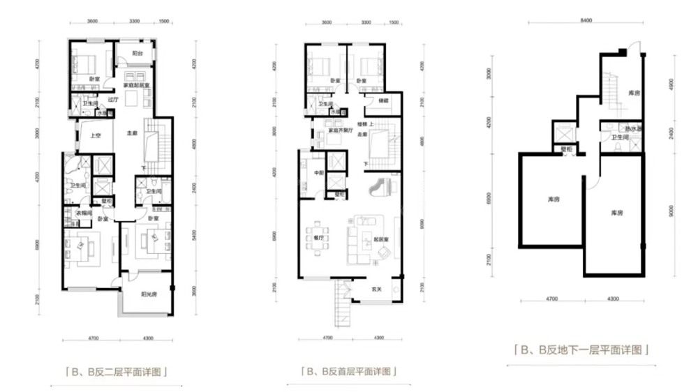 玺萌壹號院建面459户型图