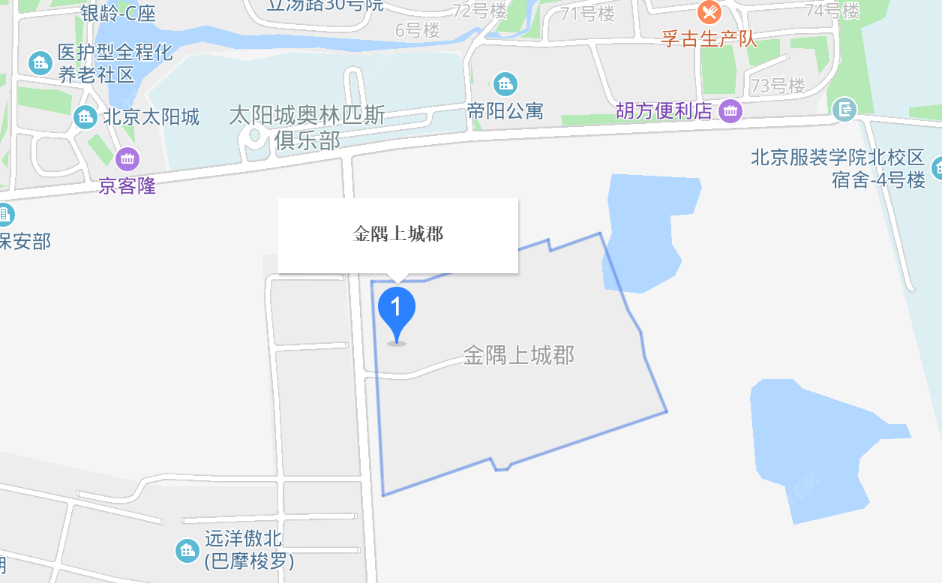 北京金隅上城郡在售新楼盘null
