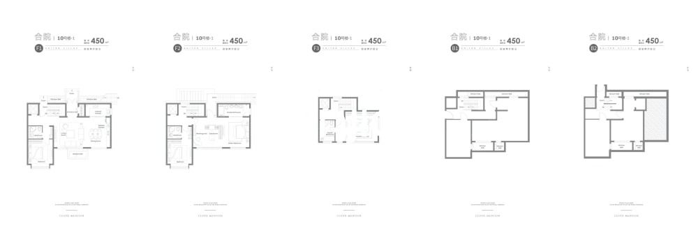 傲云建面450户型图