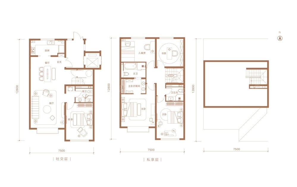 玖瀛府建面193户型图