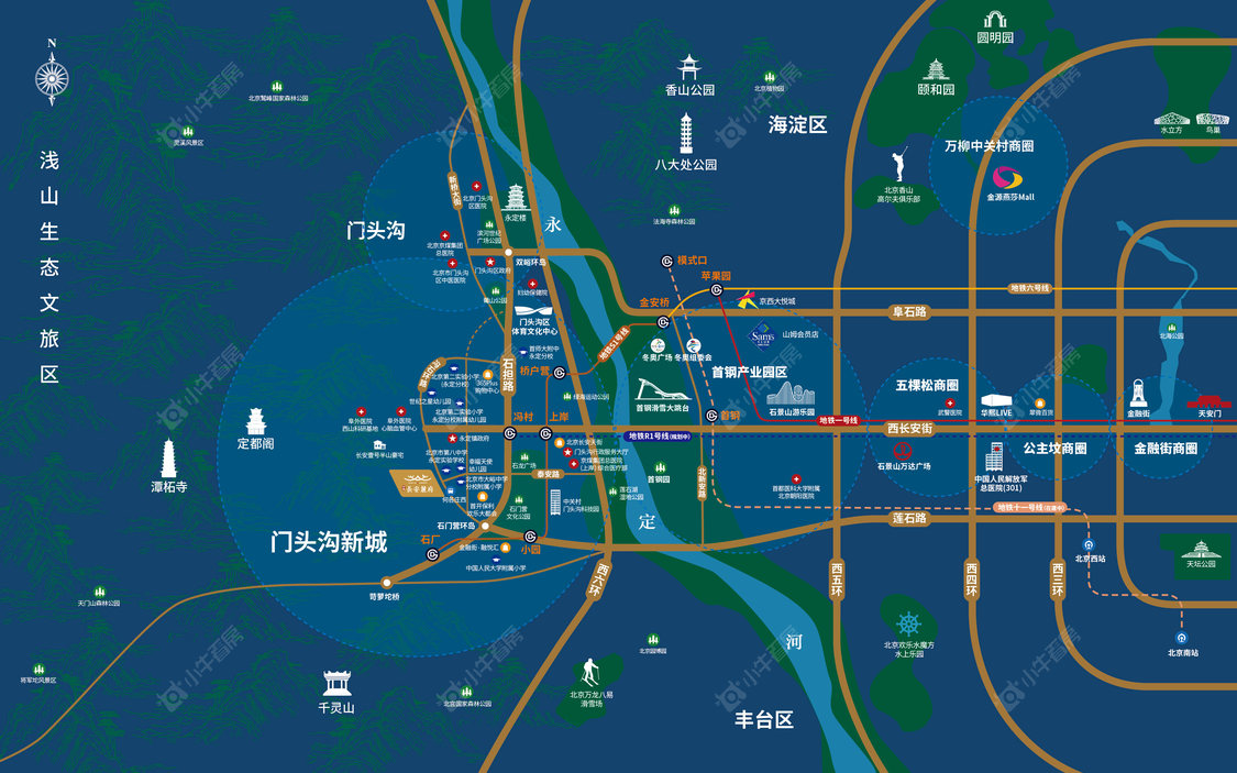 北京中建·长安麓府小区_小牛看房
