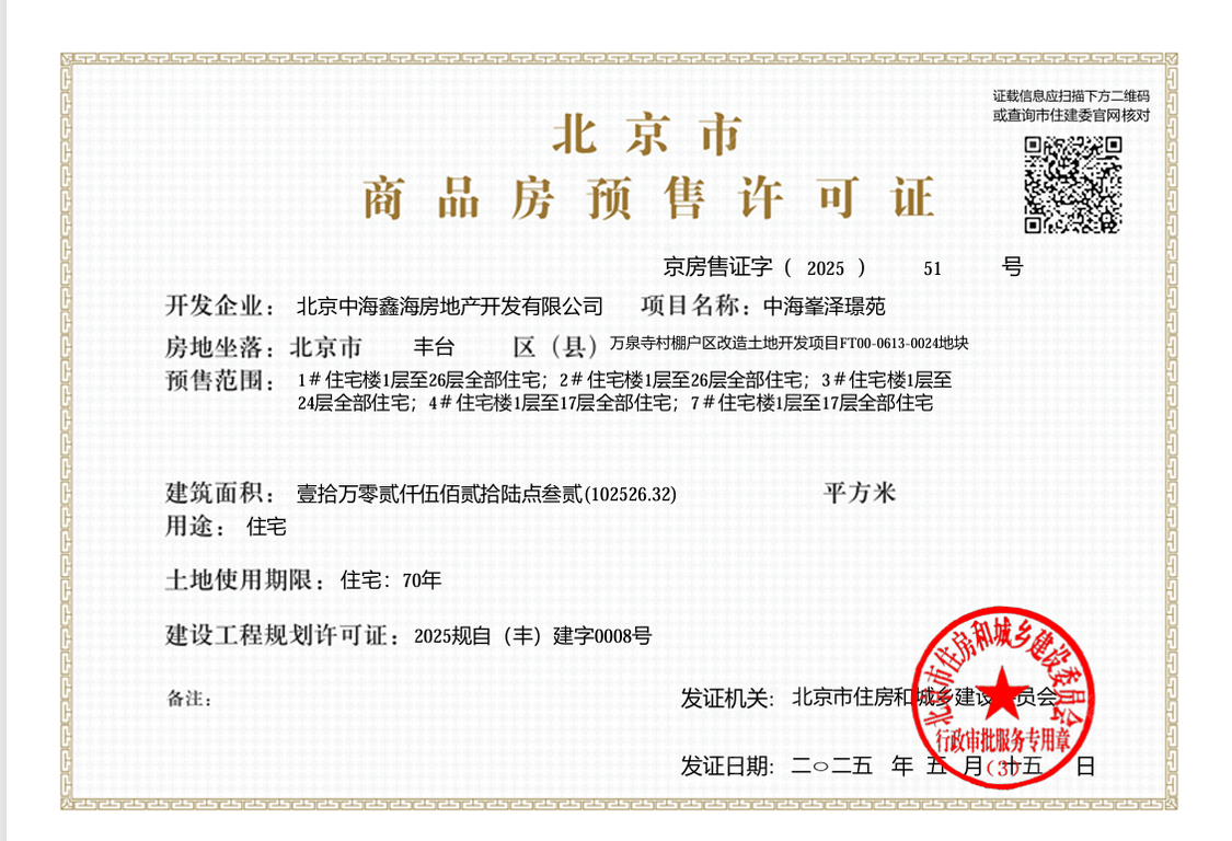 北京中海丽金府在售新楼盘null